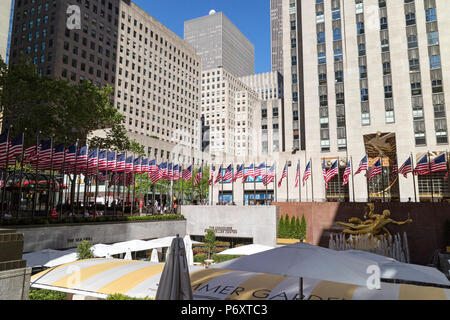 Le Rockefeller Center, New York, USA Banque D'Images