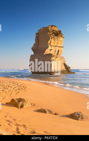 Plage de Gibson, Étapes Port Campbell National Park, Great Ocean Road, Victoria, Australie Banque D'Images