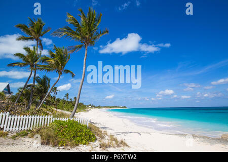 Abaco Islands, Bahamas, Elbow Cay, espère que la ville, plage de Hope Town Banque D'Images