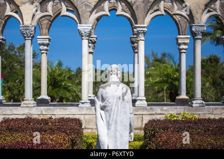 Caraïbes, Bahamas, Nassau, Paradise Island, Versailles Gardens et les cloîtres Banque D'Images