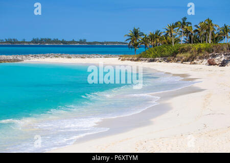 Caraïbes, Bahamas, Nassau, Paradise Island, Cabbage beach Banque D'Images