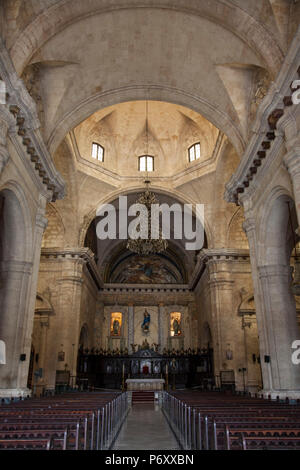 La Catedral de la Habana, Plaza de la Catedral, Habana Vieja, La Havane, Cuba Banque D'Images