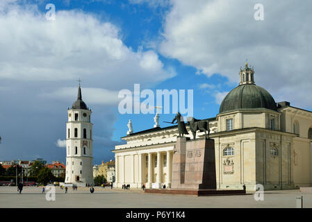 La Cathédrale de St Stanislav et Vladislav St. avec le clocher. C'est le plus important lieu de culte pour Lithuaniaâ€™catholiques. Site du patrimoine mondial de l'Unesco, Vilnius. La lituanie Banque D'Images