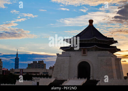 Taiwan, Taipei, Chiang Kai-shek Memorial Hall Banque D'Images