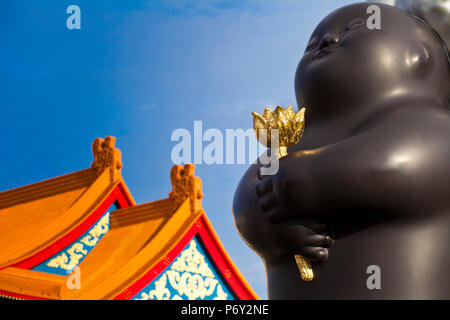 Taiwan, Taipei, Li Chen Sculpture - Grandeur d'esprit Premier, National Concert Hall à Chang Kai Memorial Hall Banque D'Images