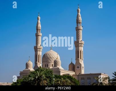 La mosquée de Jumeirah, Dubaï, Émirats Arabes Unis Banque D'Images