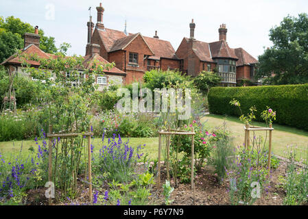 Les blancs dans la maison Gilbert Selbourne Hampshire Banque D'Images