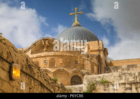 Israël, Jérusalem, l'église du Saint-Sépulcre Banque D'Images