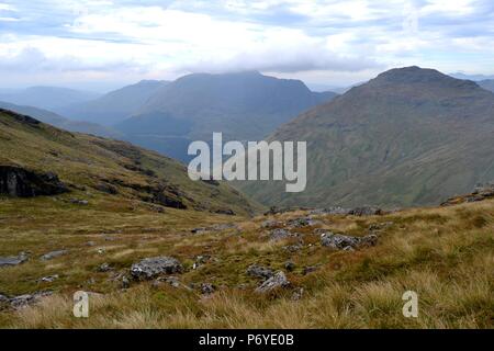 Le cordonnier montagne dans les Alpes Arrochar, Ecosse, Europe Banque D'Images