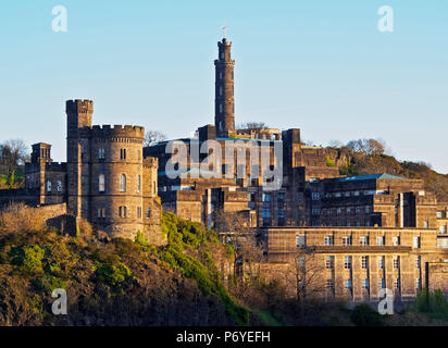 Royaume-uni, Ecosse, Lothian, Édimbourg, vue de la Calton Hill. Banque D'Images
