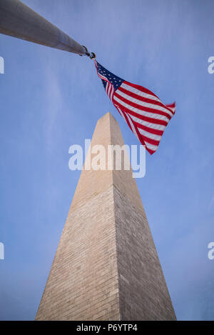 États-unis, District de Columbia, Washington, National Mall, le Washington Monument Banque D'Images