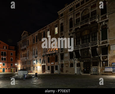 Campo San Maurizio Venise, Italie, prises au cours du printemps. Banque D'Images