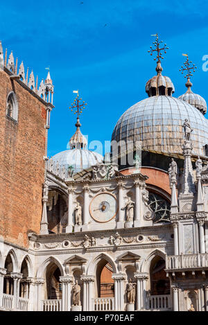 Palce Doges de Venise, Italie, prises au cours du printemps. Banque D'Images