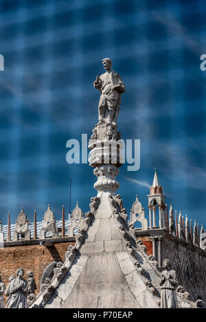 Palce Doges de Venise, Italie, prises au cours du printemps. Banque D'Images