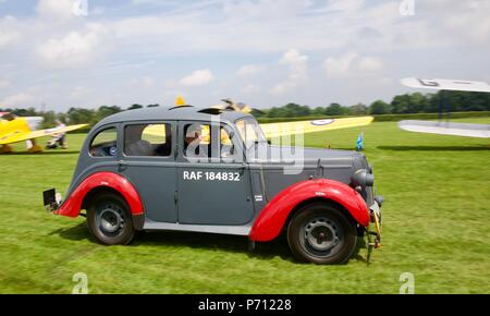 1938 Hillman Minx voiture d'état-major de la Royal Air Force Banque D'Images