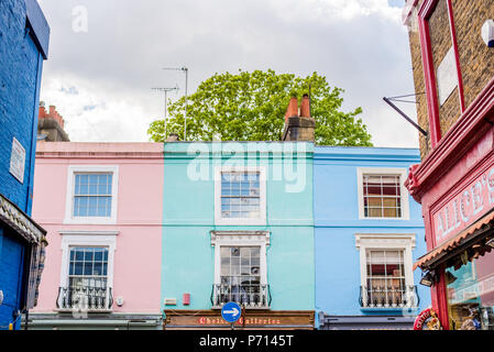 Portobello Road, Kensington, Londres, Angleterre, Royaume-Uni, Europe Banque D'Images
