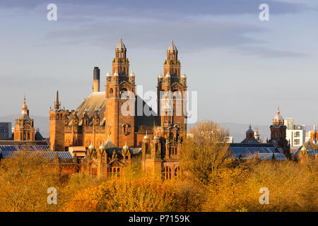 Kelvingrove Art Gallery and Museum, Glasgow, Ecosse, Royaume-Uni, Europe Banque D'Images