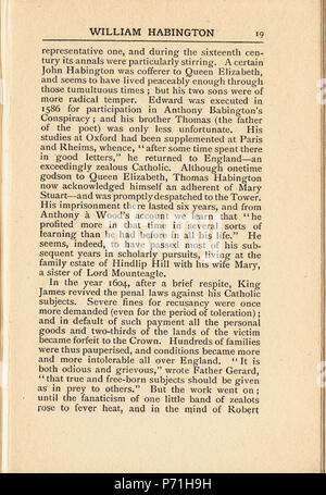 . Le Chantry du poète.. Anglais : une analyse de l'œuvre de Katherine Brégy 'le poète's Chantry' . N/A 4 Le Chantry du poète pg 019 Banque D'Images