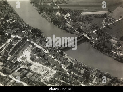 52 ETH-bib-Büren an der Aare aus 300 m-Inlandflüge-LBS MH01-004645 Banque D'Images