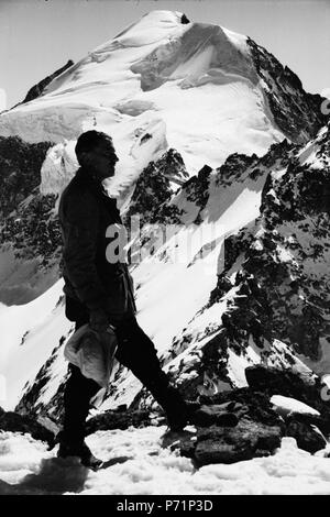 48 ETH-bib-Bernina - Piz Roseg c. S.-Inlandflüge-LBS MH05-73-49 Banque D'Images