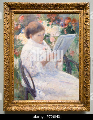 . Sur un balcon . Anglais : sur un balcon . 1878/79 12 Art Institute of Chicago-0974 Banque D'Images