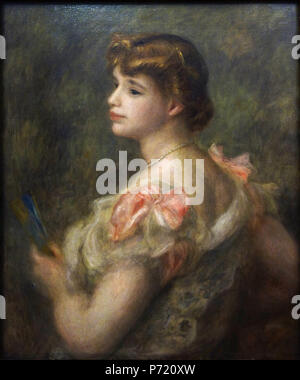 . Anglais : Portrait de madame Valentine Fray 1901 10 Auguste Renoir Portrait de madame Valentine Fray 01 Banque D'Images