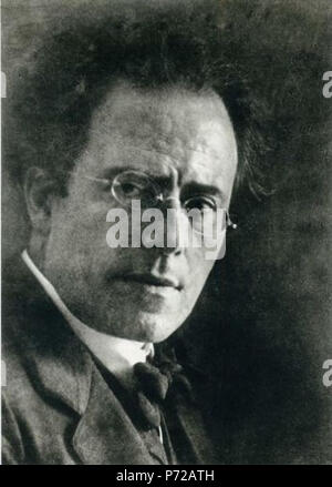 Deutsch : Friedrich Victor Spitzer : Gustav Mahler, 1905 . 190521 Friedrich Victor Spitzer - Portrait Gustav Mahler, 1905 Banque D'Images