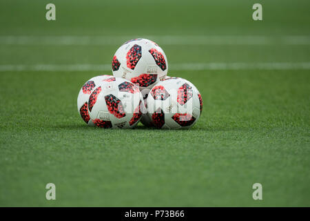 Moscou, Russie. Le 04 juillet, 2018. Sur le terrain, Baelle Bsslle, fonction, général, aléatoire, Colombie (COL) - Angleterre (ENG) 3 : 4 iE, ronde de 16, 56, Jeu sur 03.07.2018 à Moscou ; Coupe du Monde de Football 2018 en Russie à partir de la 14.06. - 15.07.2018. Utilisation dans le monde entier | Credit : dpa/Alamy Live News Banque D'Images