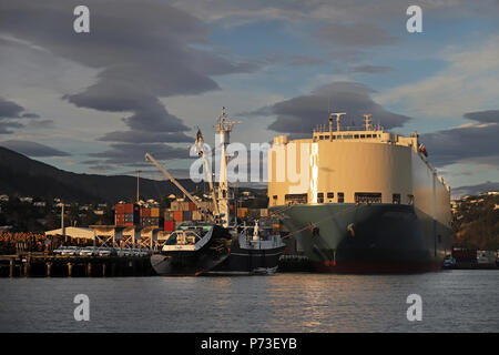 Photo par Tim Cuff - 15 juin 2018 - Port Nelson, Nouvelle-Zélande Banque D'Images