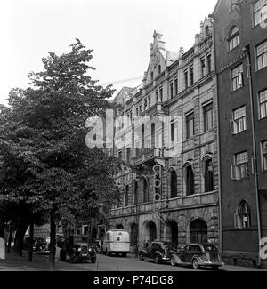 La Maison de la Radio de la Radiotélévision finlandaise à Helsinki, Street View, 1930. Banque D'Images