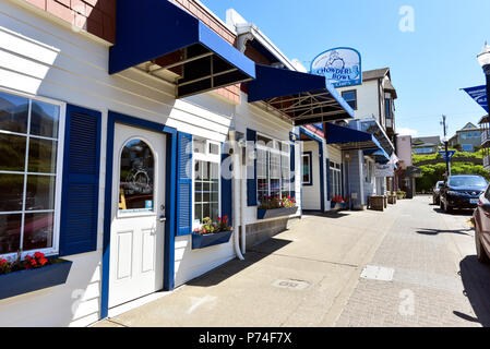 Nye Beach, Newport, ou, USA Banque D'Images