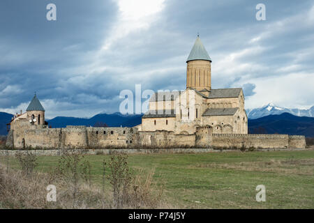 Monastère orthodoxe Alaverdi ( 11ème siècle ),la région de Kakheti, Géorgie Banque D'Images