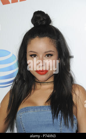 HeartRadios RADIO KIIS FM Wango Tango 2018 comprend : Cierra Ramirez où : Los Angeles, California, United States Quand : 02 juin 2018 Apega/WENN.com Crédit : Banque D'Images