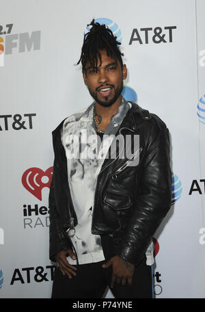 HeartRadios RADIO KIIS FM Wango Tango 2018 comprend : Miguel Où : Los Angeles, California, United States Quand : 02 juin 2018 Apega/WENN.com Crédit : Banque D'Images