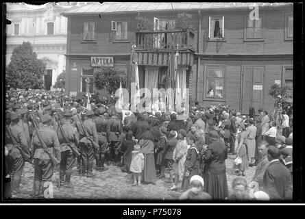 58 Witczak-WitaczyNarcyz ński - Boże Ciało w Garwolinie (107-532-3) Banque D'Images