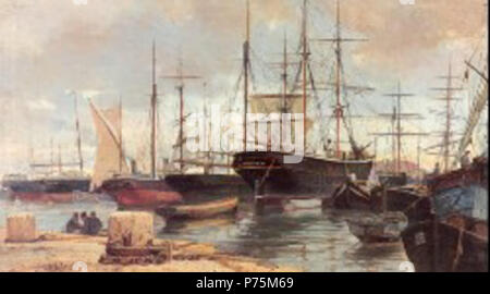 . Porto di Livorno N/A 165 Micheli Porto di Livorno Banque D'Images