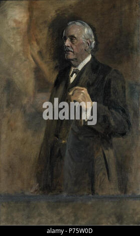 Arthur James Balfour, 1er comte de Balfour . vers 1920 146 James Guthrie - Arthur James Balfour 1920 Banque D'Images