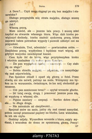 . Dawid Copperfield. Roman Anglais : Polski : powie . N/A 180 Dickens-Dawid 187 Copperfield Karol PL Banque D'Images