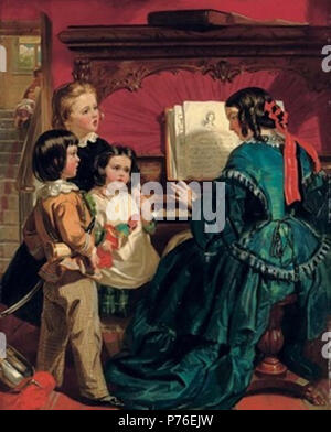 English : 'God Save the Queen' . 1857 Ward-Queen 228 Banque D'Images