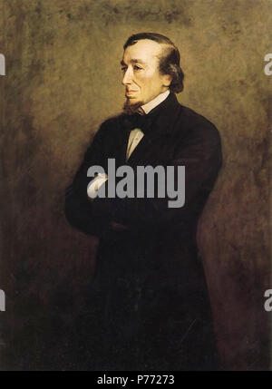 John Everett Millais - Benjamin Disraeli 1 comte de Beaconsfield 1 Banque D'Images