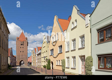 Gare Dammtor, Barth, Schleswig-Holstein, Allemagne Banque D'Images