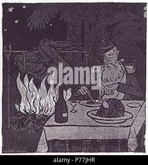 Deutsch : Vergleich der Kolonialmächte kolonisiert : der Deutsche... der Engländer der Franzose... alors... und so der Belgier, dans Spezial-Nummer Luxusausgabe Kolonien Simplicissimus : 1904, Karikatur von Theodor Heine . 1904 12 kolonisiert ce der Belgier Simplicissimus 1904 Banque D'Images