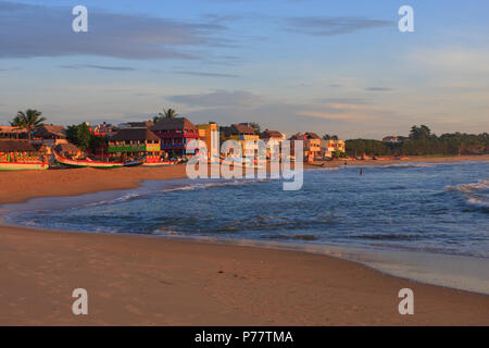 La plage de Mahabalipuram - Chennai (Inde) Banque D'Images