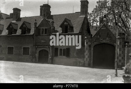 Español : Título original : Vista del Palacio de Miramar (4/5) Traçage : San Sebastián (Guipúzcoa) . N/A 62 Vista del Palacio de Miramar (4 de 5) - Fondo Car-Kutxa Fototeka Banque D'Images