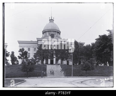Vue de l'Alabama State Capitol à Montgomery . 1 Septembre 1902 5 Alabama State Capitol 1902 Banque D'Images