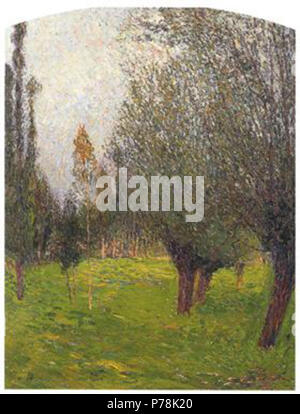 Travailler par Henri Martin . avant 1942 40 Martin - paysage Banque D'Images