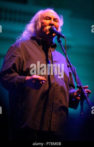 Crosby Stills Nash, Festival jardins de Pedtralbes. Banque D'Images