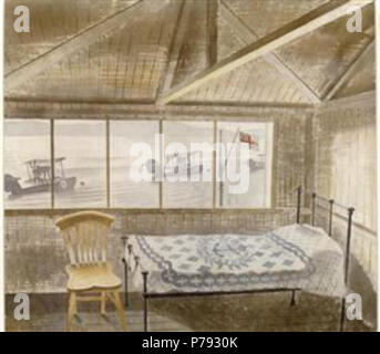Travail par Eric Ravilious . avant 1942 49 - Ravilious rnas-infirmerie-dundee-1941-1 Banque D'Images