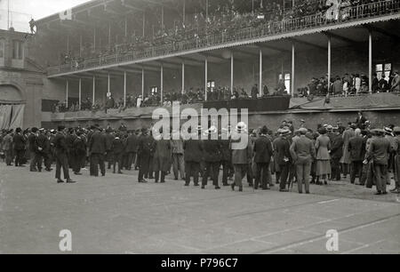 Partido de 50 remonte en el frontón Jai Alai (5 de 7) - Fondo Car-Kutxa Fototeka Banque D'Images