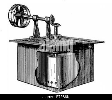 Anglais : Vis d'Archimède utilisée pour mélanger le liquide (vue en perspective). 1906 10 vis d'Archimède utilisée pour mélanger le liquide (vue en perspective) Banque D'Images